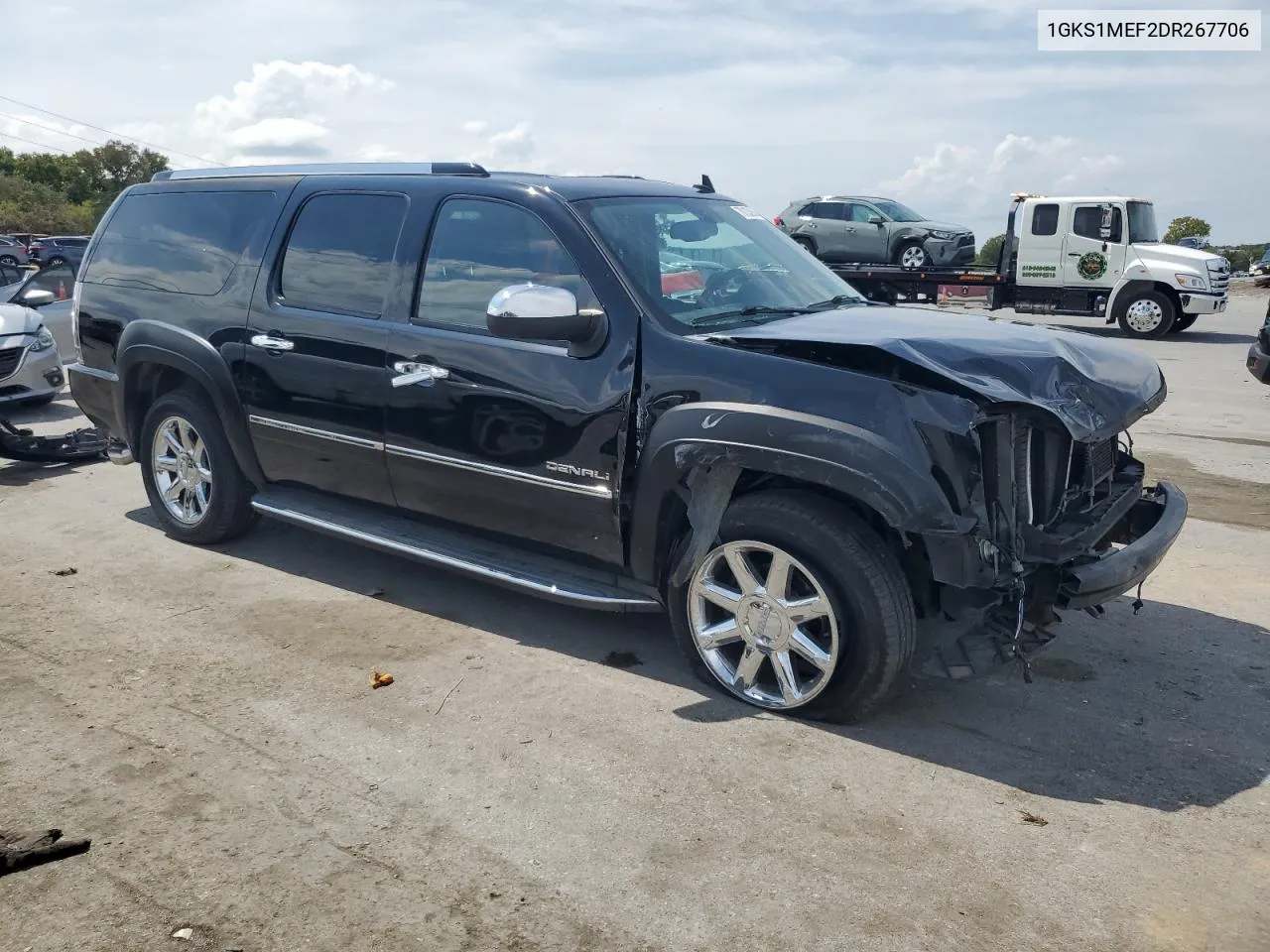 2013 GMC Yukon Xl Denali VIN: 1GKS1MEF2DR267706 Lot: 70133904