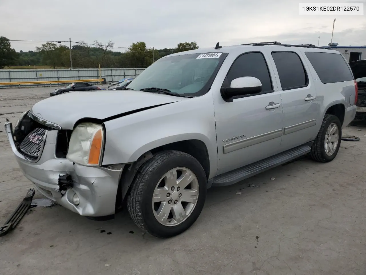 2013 GMC Yukon Xl C1500 Slt VIN: 1GKS1KE02DR122570 Lot: 71421884