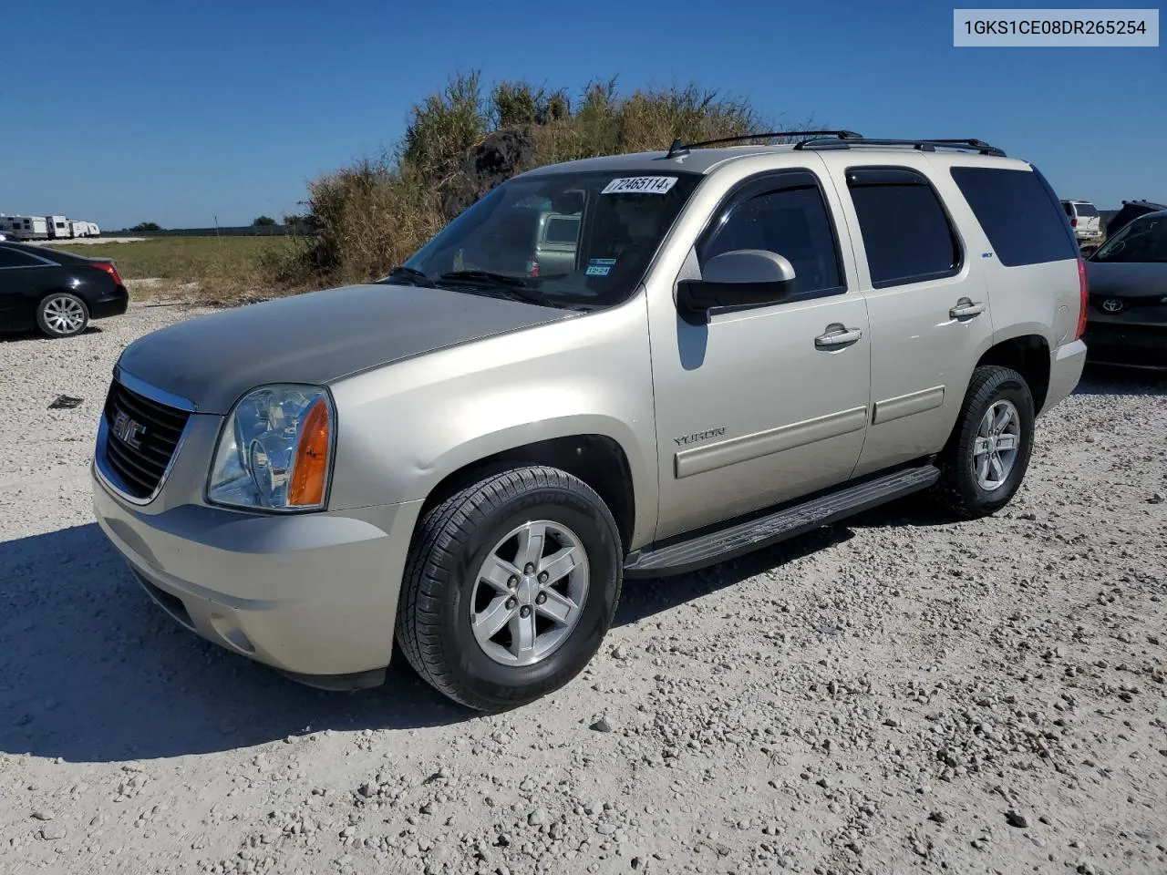 2013 GMC Yukon Slt VIN: 1GKS1CE08DR265254 Lot: 72465114