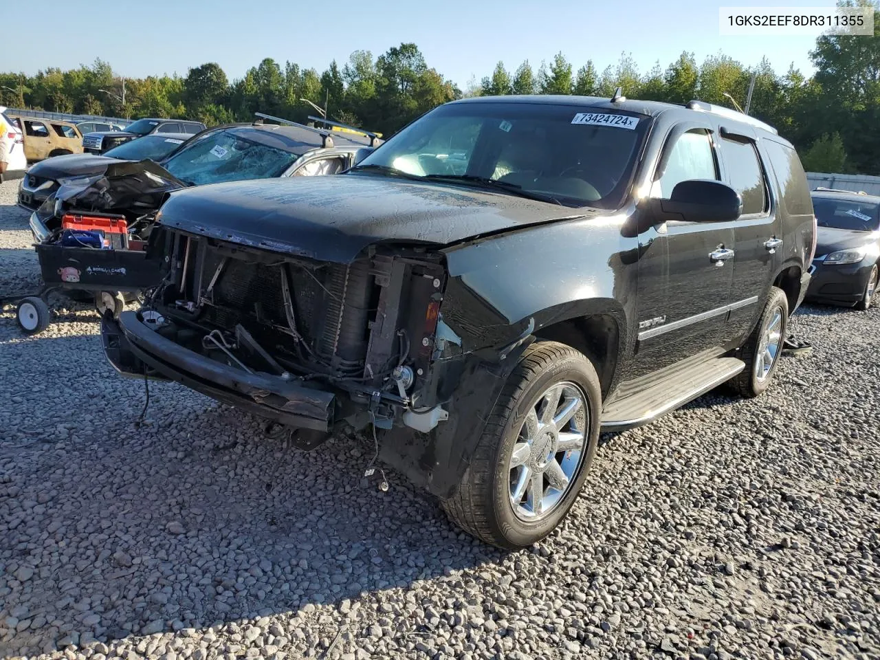 2013 GMC Yukon Denali VIN: 1GKS2EEF8DR311355 Lot: 73424724