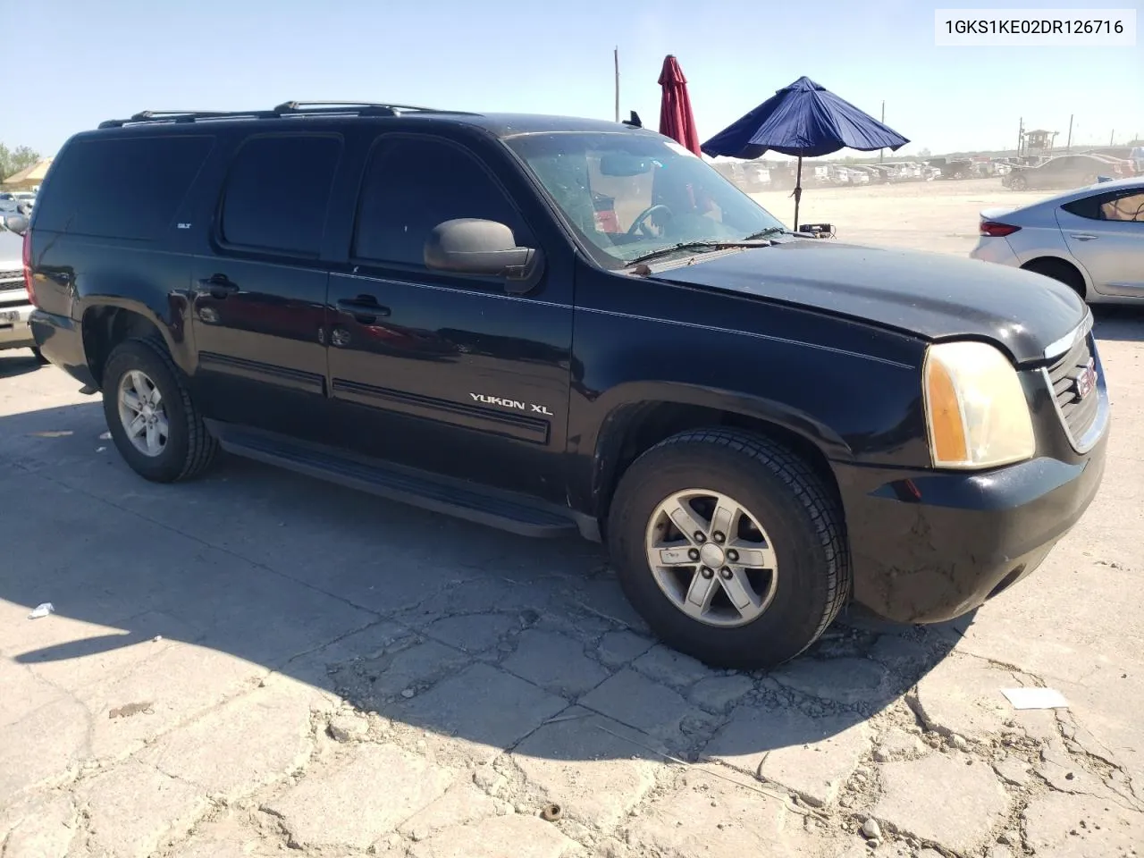 2013 GMC Yukon Xl C1500 Slt VIN: 1GKS1KE02DR126716 Lot: 73509394