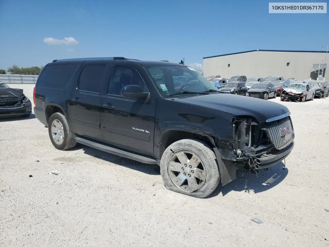 1GKS1HE01DR367170 2013 GMC Yukon Xl C1500 Sle