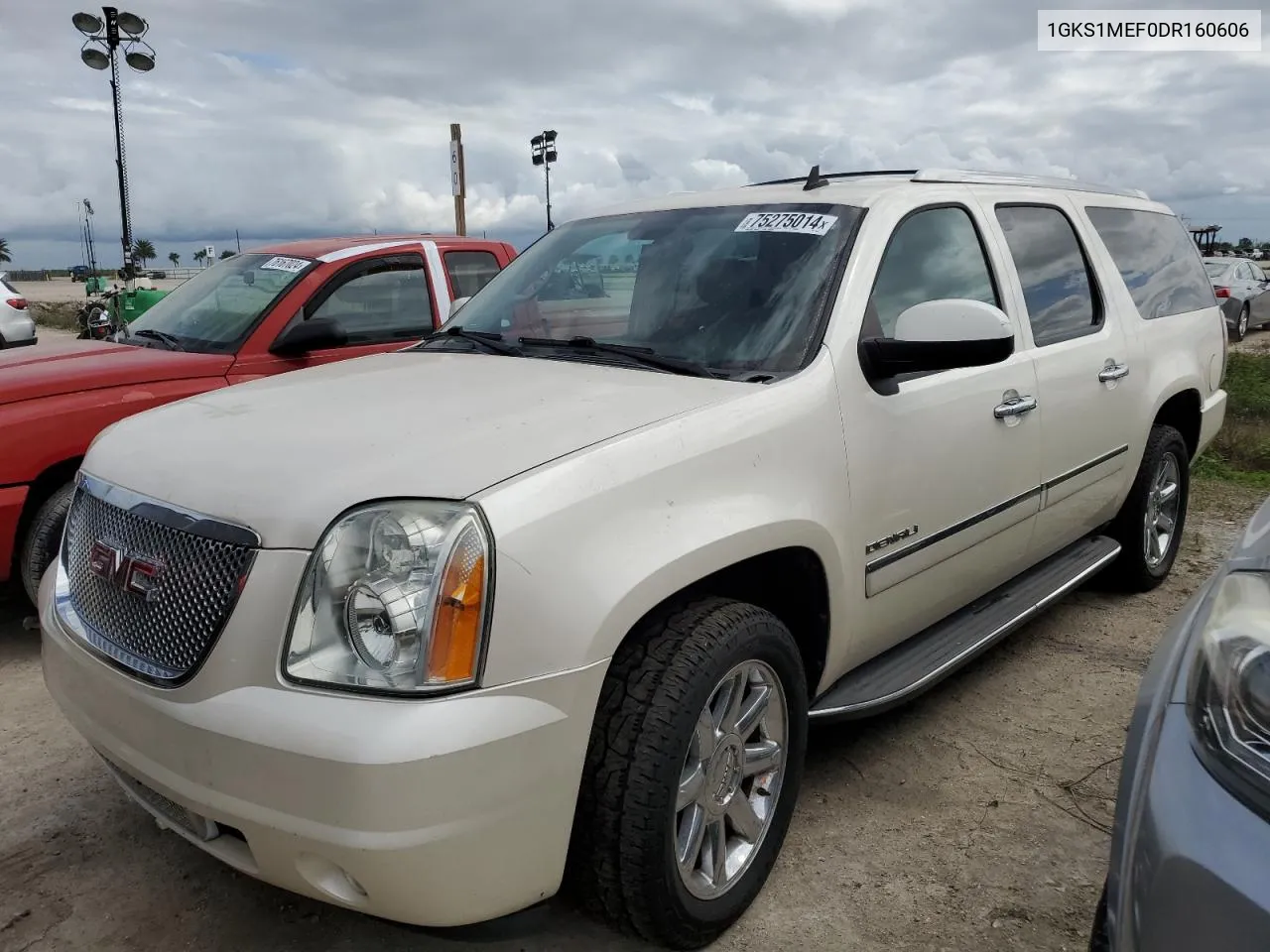 2013 GMC Yukon Xl Denali VIN: 1GKS1MEF0DR160606 Lot: 75275014