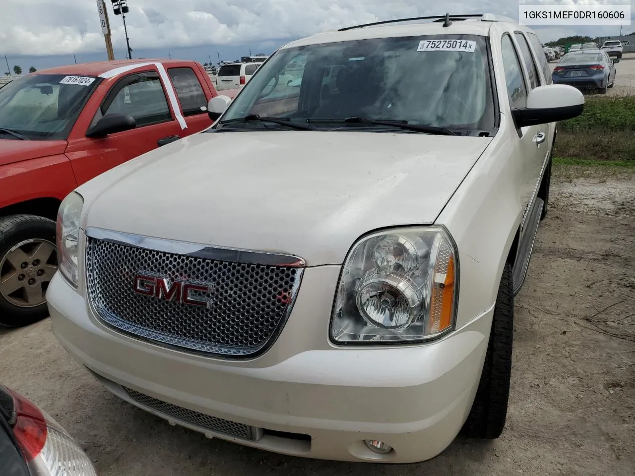 2013 GMC Yukon Xl Denali VIN: 1GKS1MEF0DR160606 Lot: 75275014