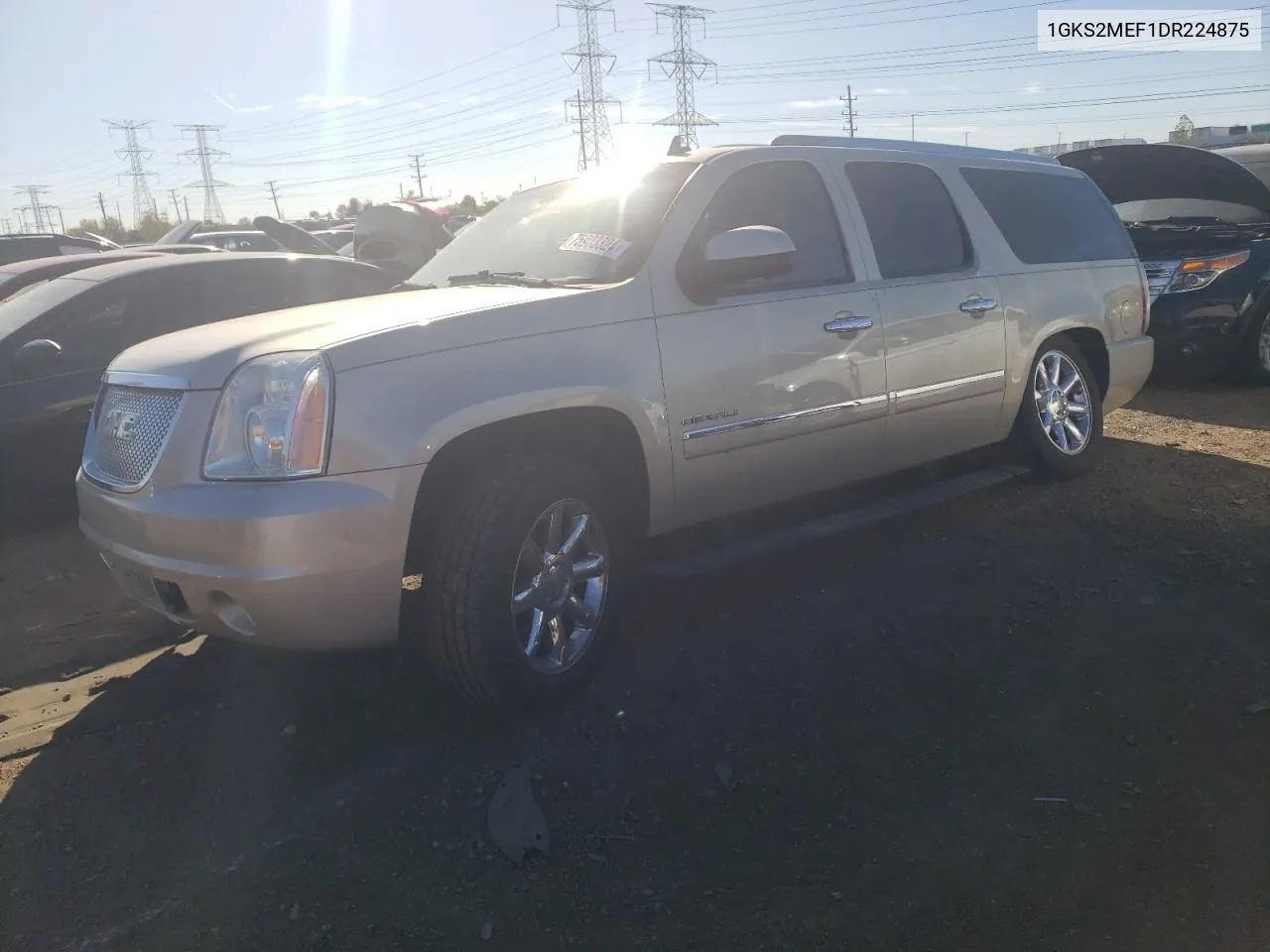 2013 GMC Yukon Xl Denali VIN: 1GKS2MEF1DR224875 Lot: 75903324