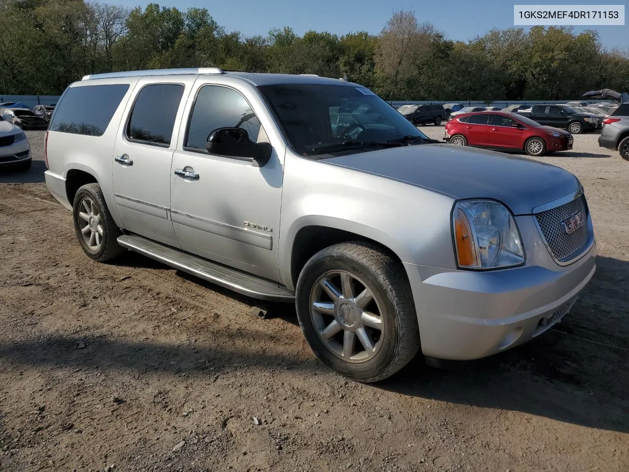 2013 GMC Yukon Xl Denali VIN: 1GKS2MEF4DR171153 Lot: 76010164