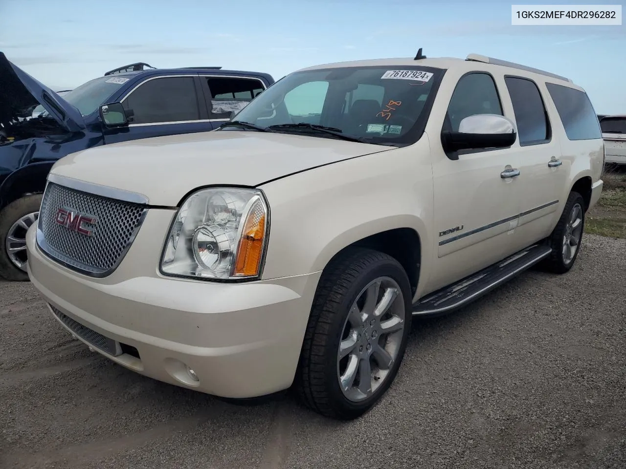 2013 GMC Yukon Xl Denali VIN: 1GKS2MEF4DR296282 Lot: 76187924