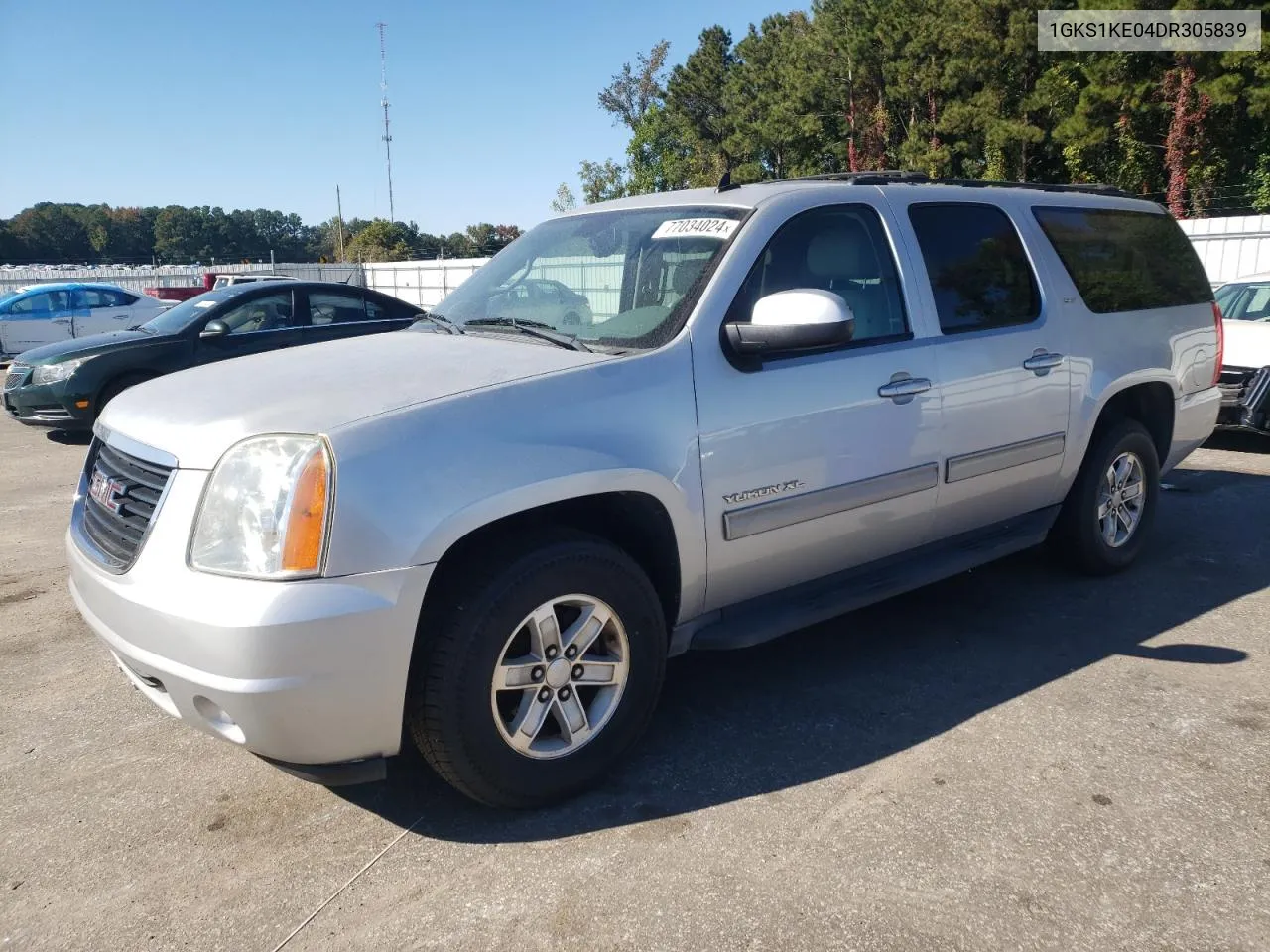 2013 GMC Yukon Xl C1500 Slt VIN: 1GKS1KE04DR305839 Lot: 77034024