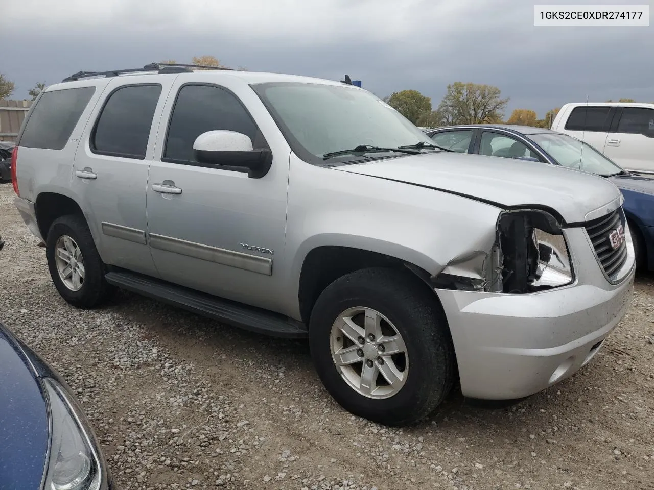 2013 GMC Yukon Slt VIN: 1GKS2CE0XDR274177 Lot: 78402224