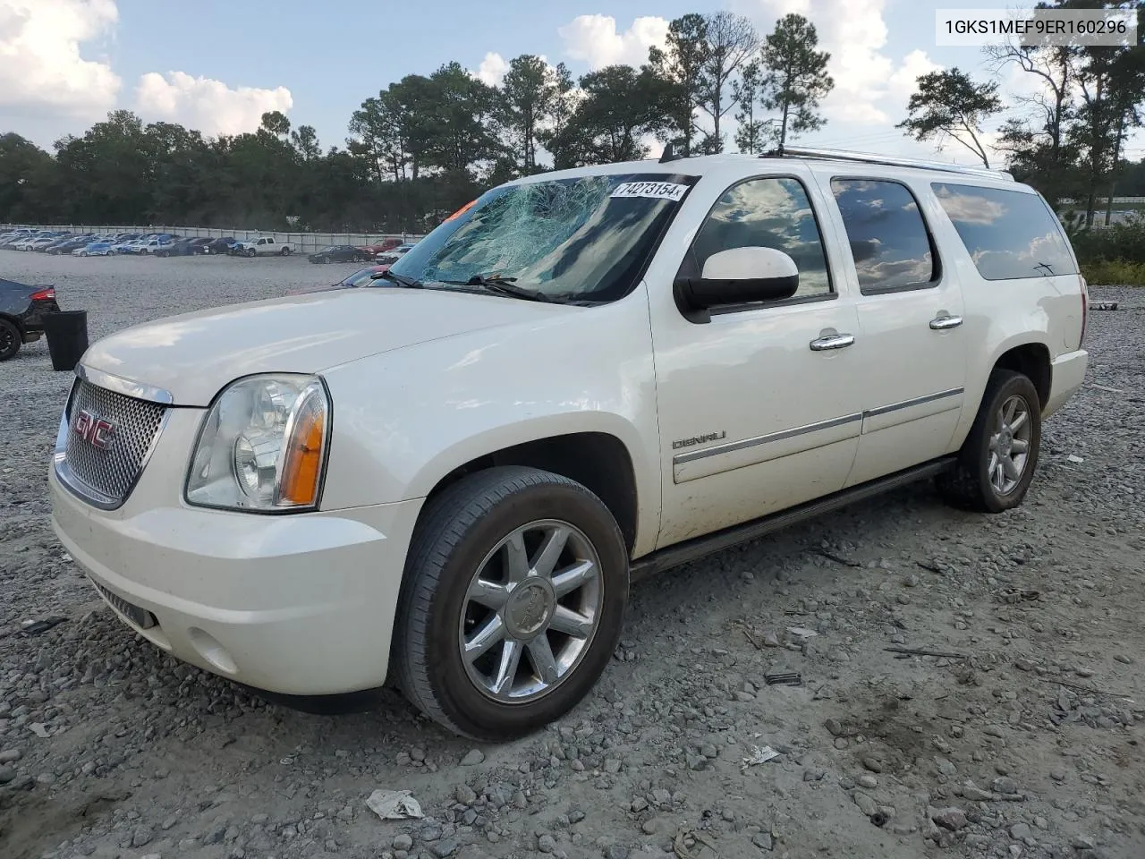 2014 GMC Yukon Xl Denali VIN: 1GKS1MEF9ER160296 Lot: 74273154