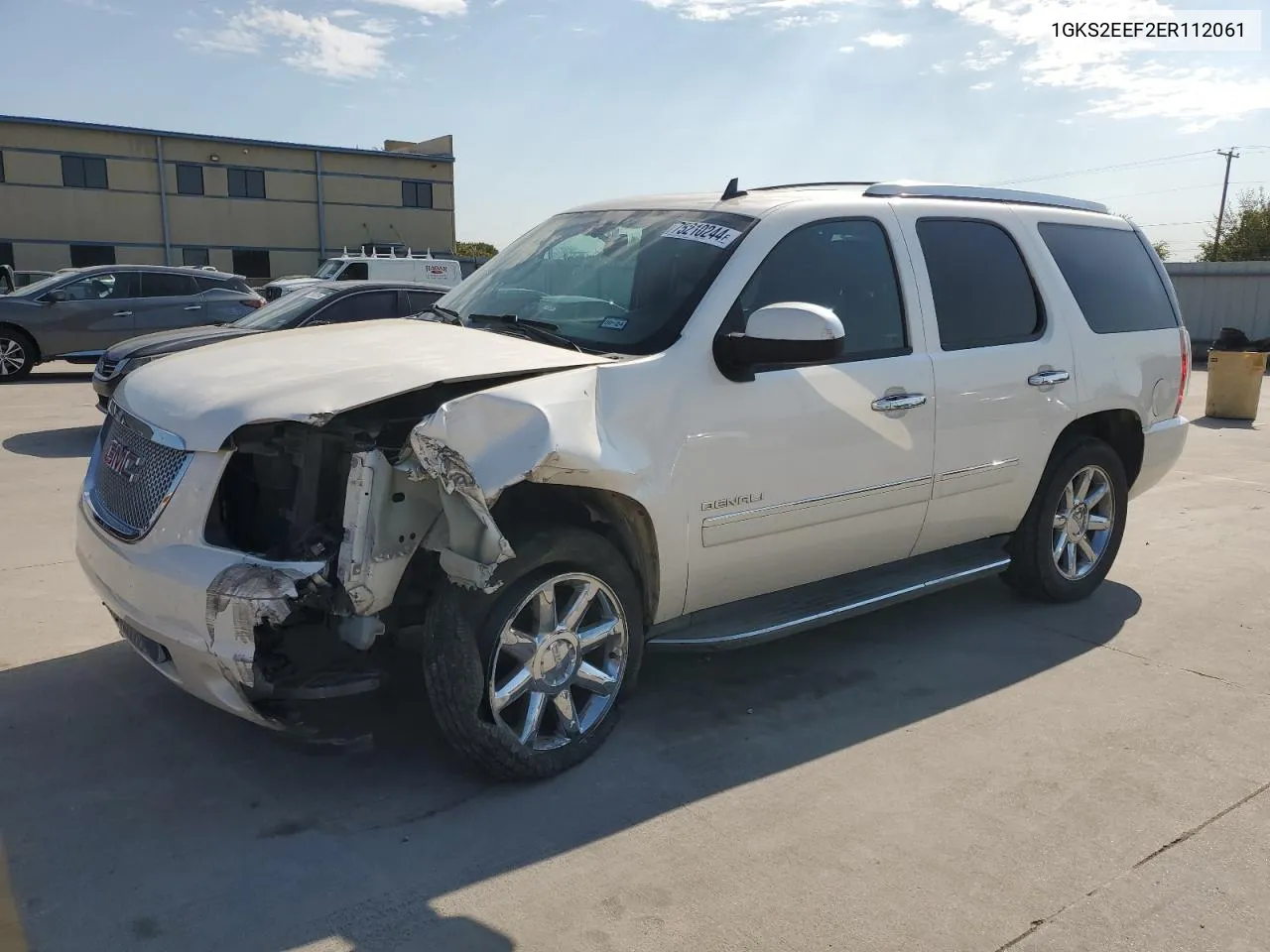 2014 GMC Yukon Denali VIN: 1GKS2EEF2ER112061 Lot: 75210244