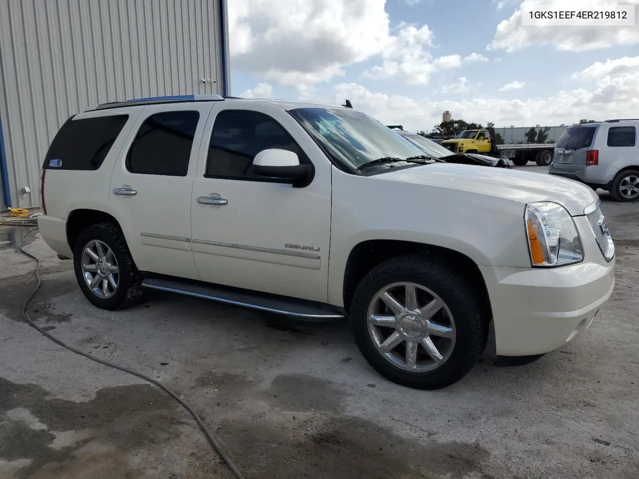 2014 GMC Yukon Denali VIN: 1GKS1EEF4ER219812 Lot: 77187204