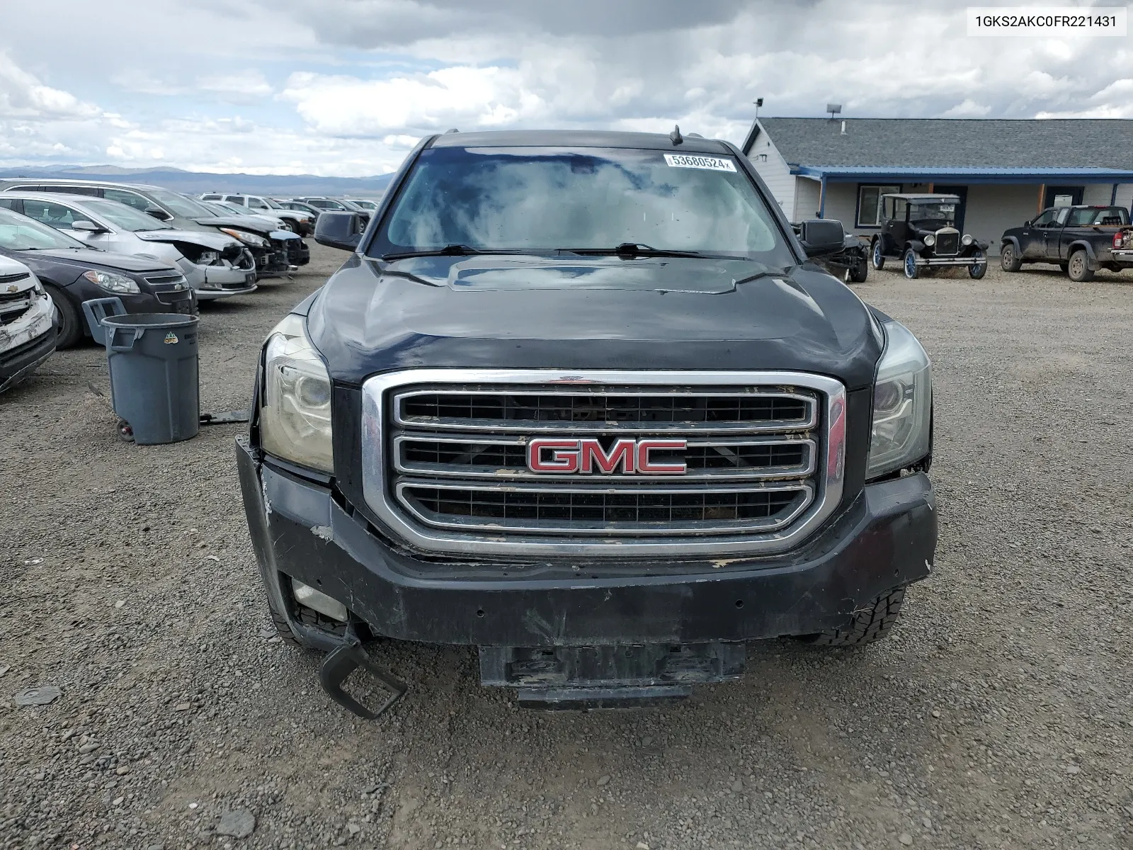 1GKS2AKC0FR221431 2015 GMC Yukon Sle