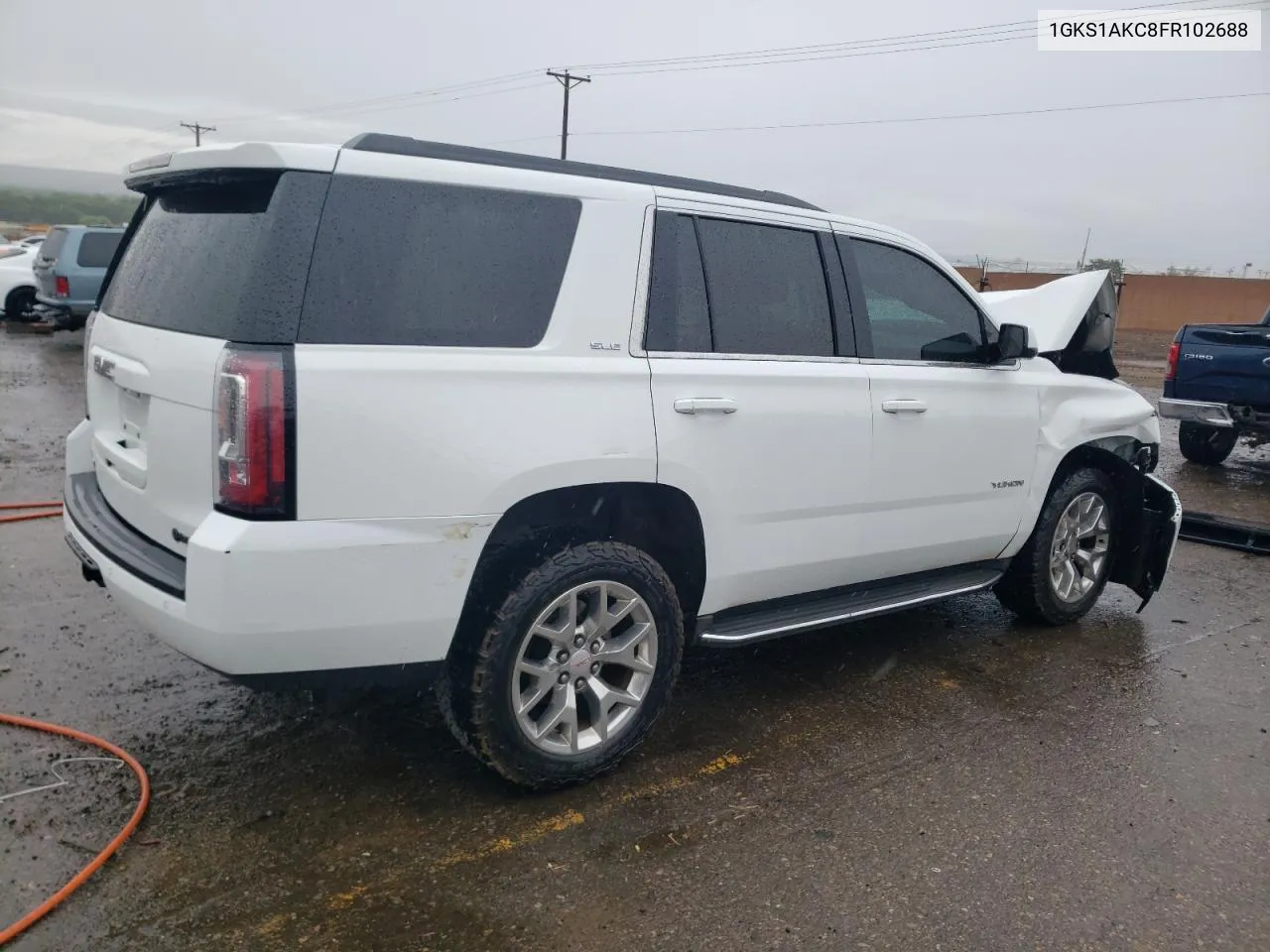 2015 GMC Yukon Sle VIN: 1GKS1AKC8FR102688 Lot: 55126964