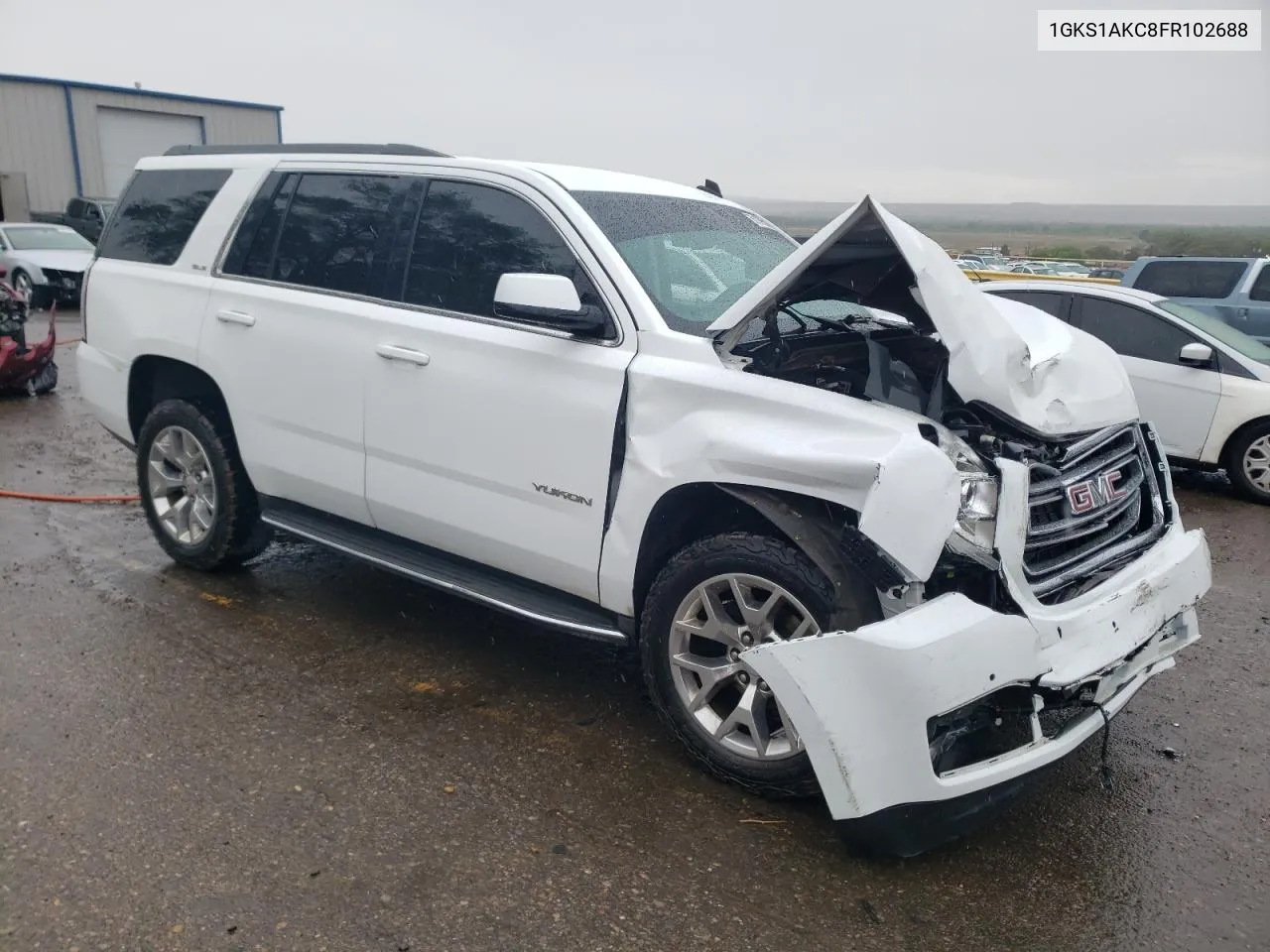 2015 GMC Yukon Sle VIN: 1GKS1AKC8FR102688 Lot: 55126964