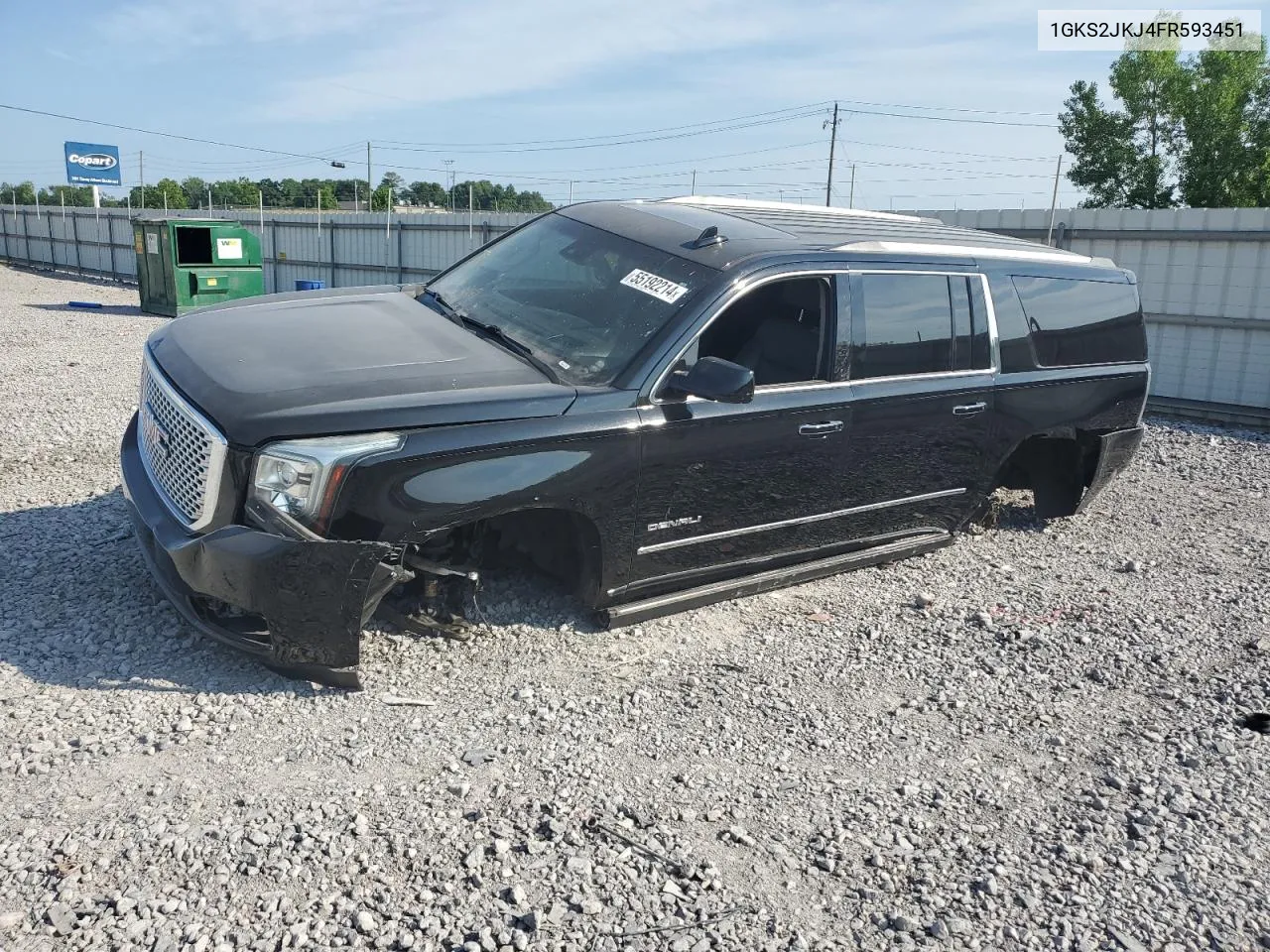 1GKS2JKJ4FR593451 2015 GMC Yukon Xl Denali