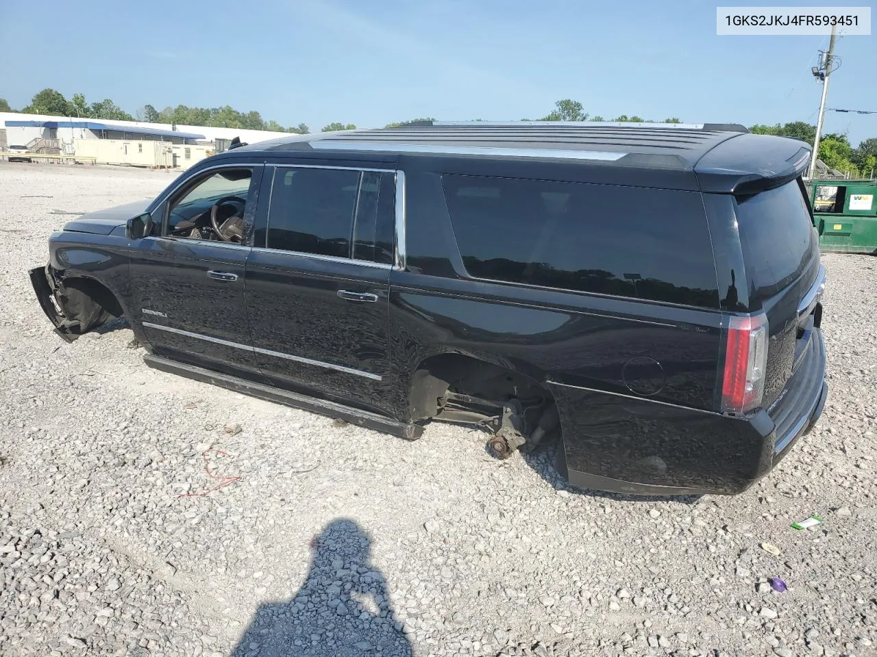 1GKS2JKJ4FR593451 2015 GMC Yukon Xl Denali