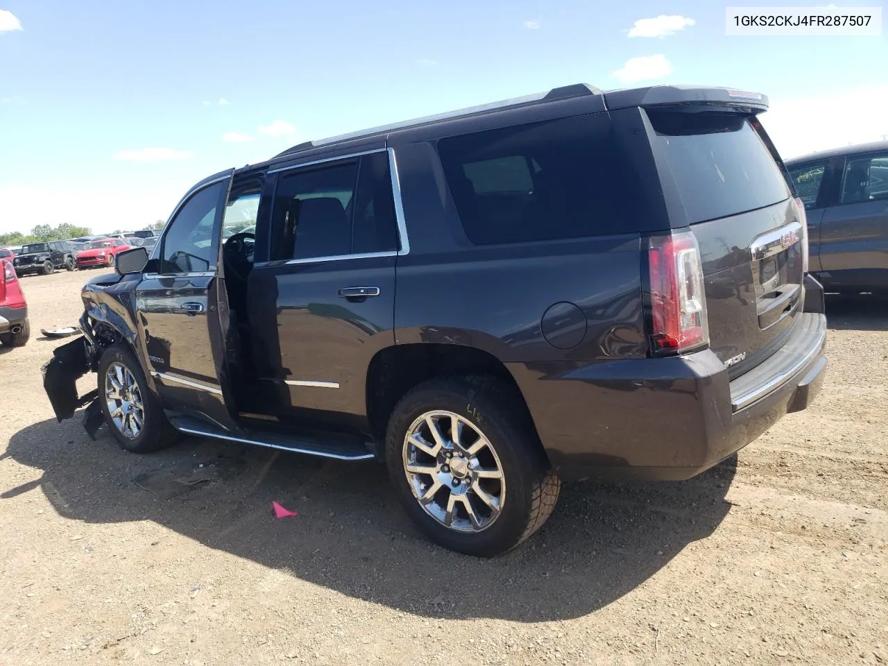 2015 GMC Yukon Denali VIN: 1GKS2CKJ4FR287507 Lot: 55550364