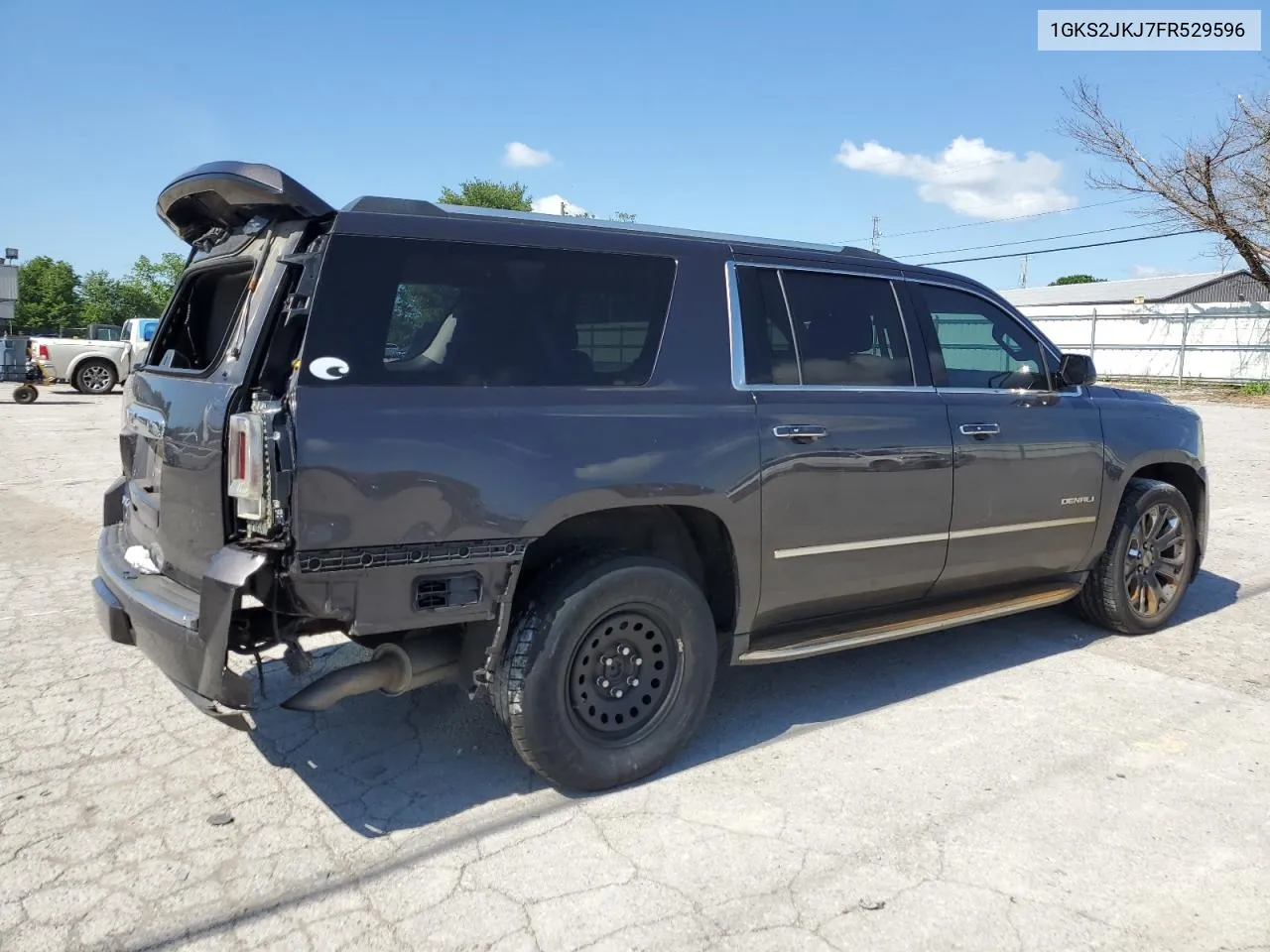 2015 GMC Yukon Xl Denali VIN: 1GKS2JKJ7FR529596 Lot: 57043084