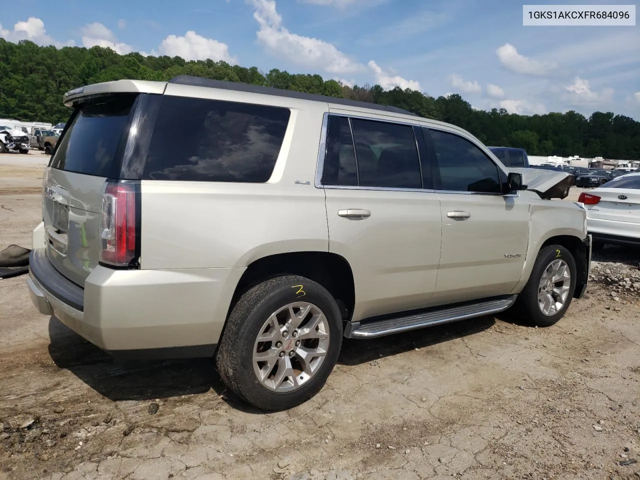 2015 GMC Yukon Sle VIN: 1GKS1AKCXFR684096 Lot: 58341364