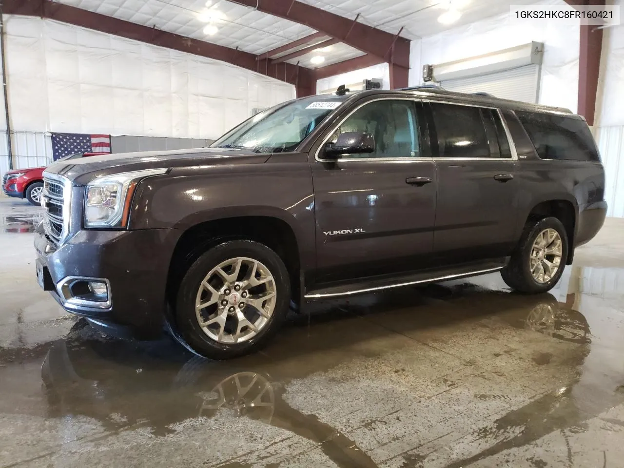 2015 GMC Yukon Xl K1500 Slt VIN: 1GKS2HKC8FR160421 Lot: 58512744