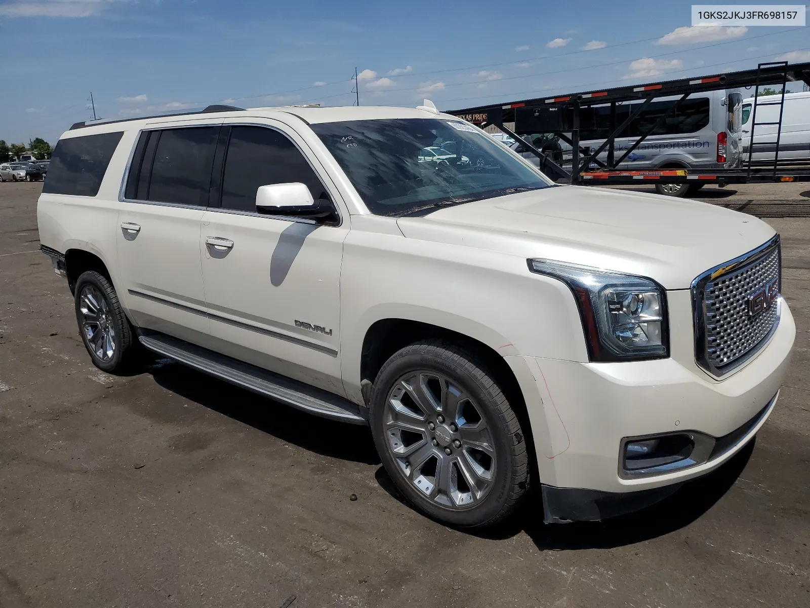 2015 GMC Yukon Xl Denali VIN: 1GKS2JKJ3FR698157 Lot: 60923464