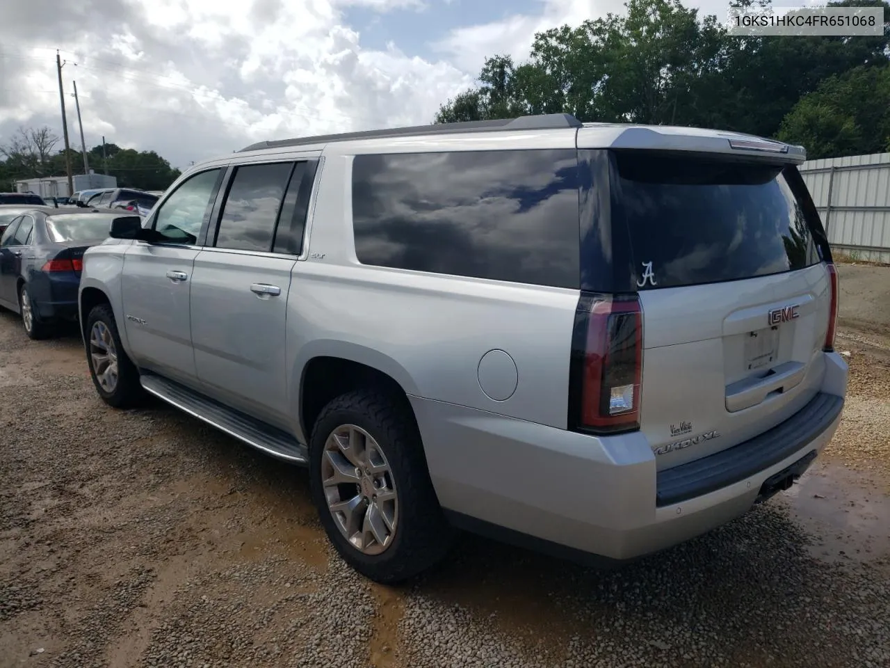 2015 GMC Yukon Xl C1500 Slt VIN: 1GKS1HKC4FR651068 Lot: 61029954