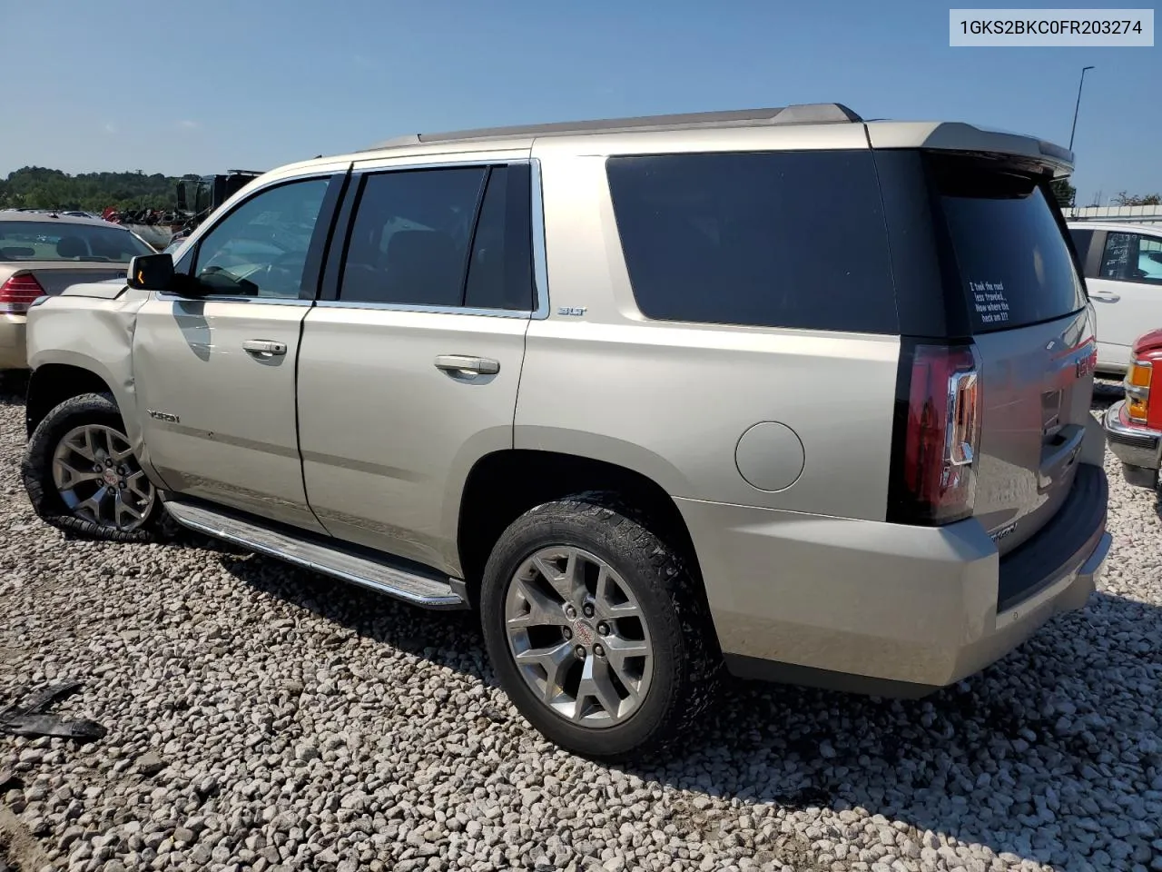 1GKS2BKC0FR203274 2015 GMC Yukon Slt