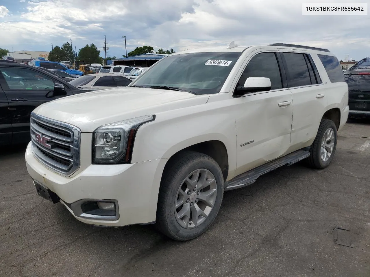 1GKS1BKC8FR685642 2015 GMC Yukon Slt