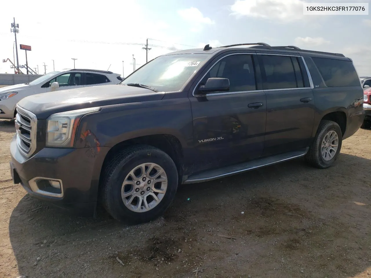 2015 GMC Yukon Xl K1500 Slt VIN: 1GKS2HKC3FR177076 Lot: 62948364