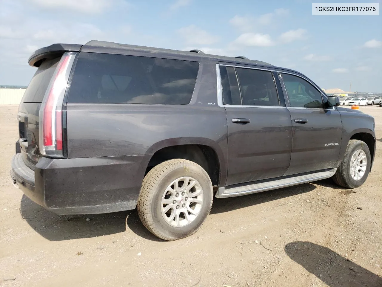 1GKS2HKC3FR177076 2015 GMC Yukon Xl K1500 Slt