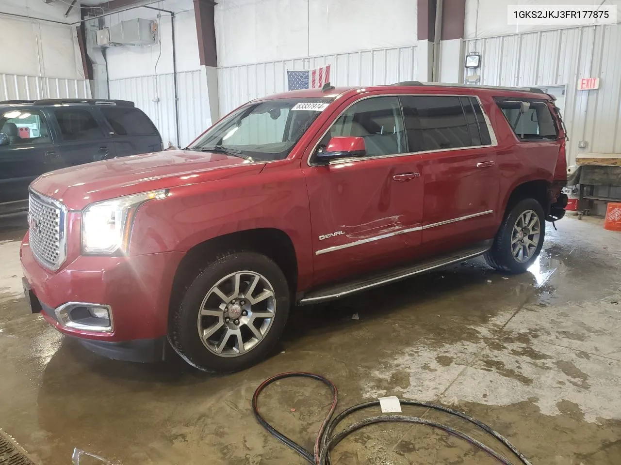 2015 GMC Yukon Xl Denali VIN: 1GKS2JKJ3FR177875 Lot: 63337974