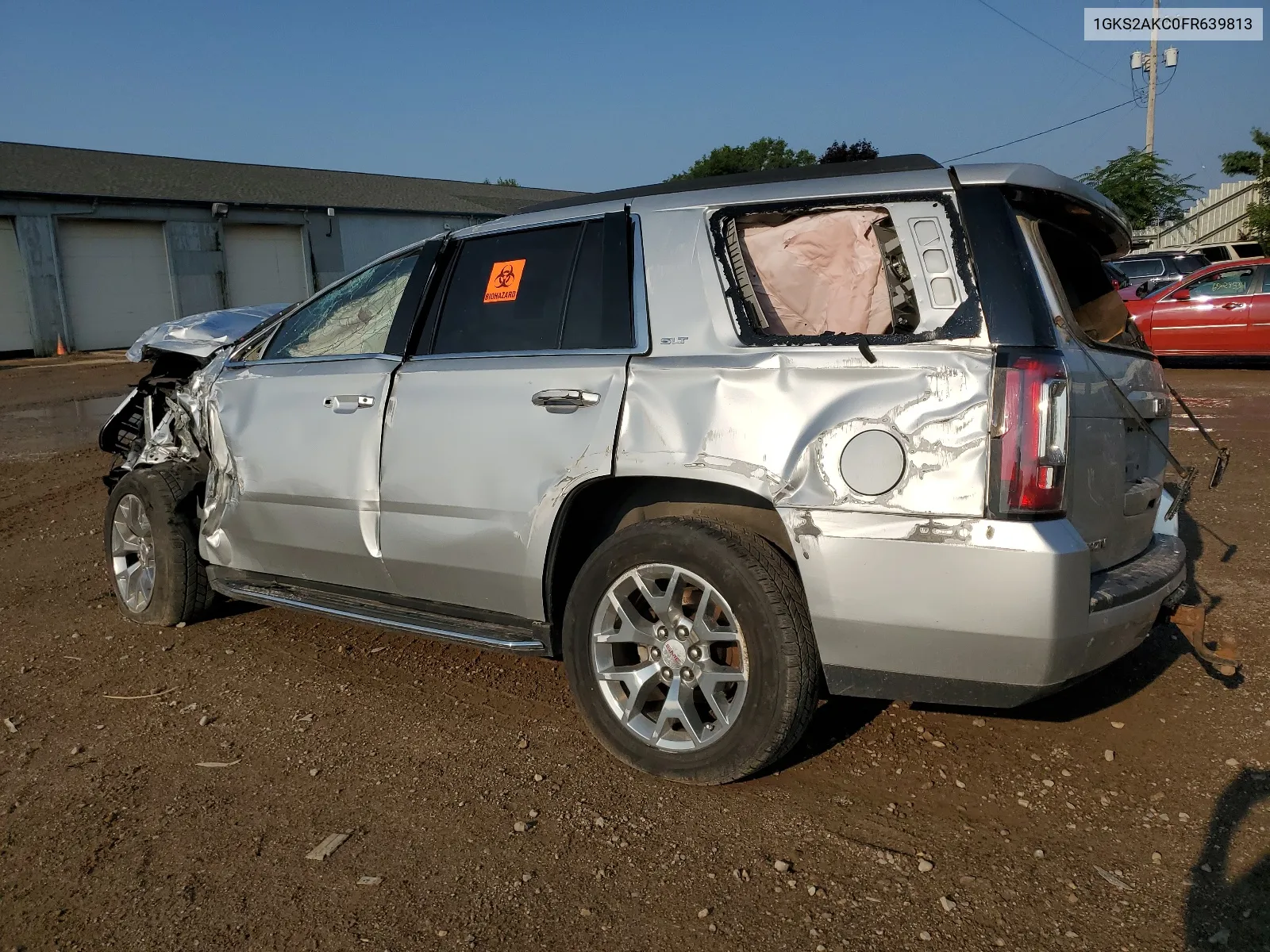 1GKS2AKC0FR639813 2015 GMC Yukon Sle