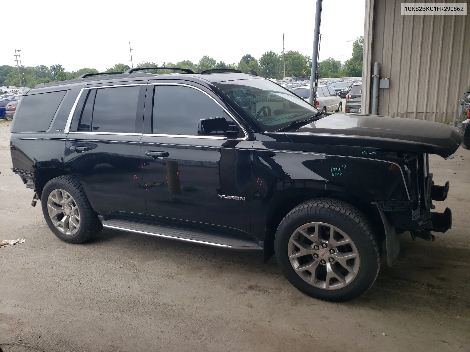 2015 GMC Yukon Slt VIN: 1GKS2BKC1FR290862 Lot: 65858914