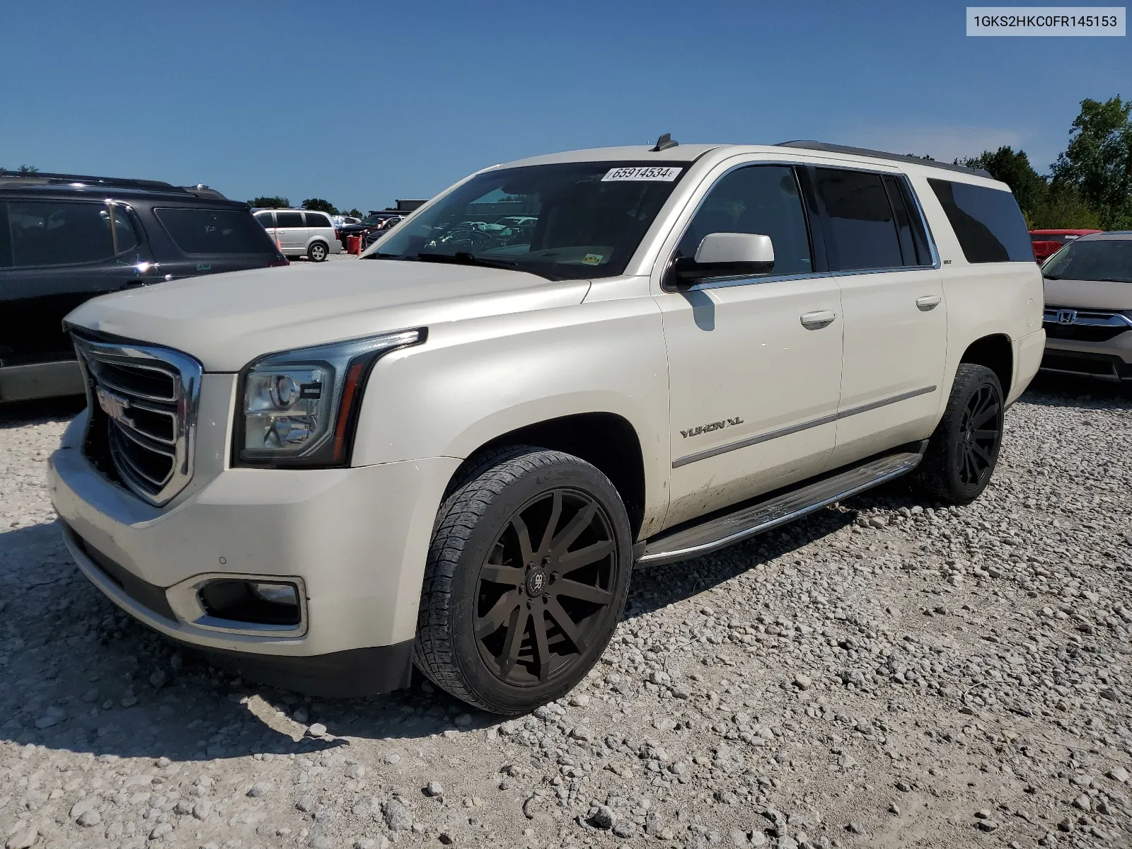 1GKS2HKC0FR145153 2015 GMC Yukon Xl K1500 Slt