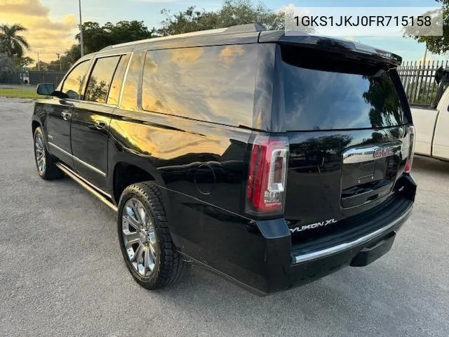 1GKS1JKJ0FR715158 2015 GMC Yukon Xl Denali