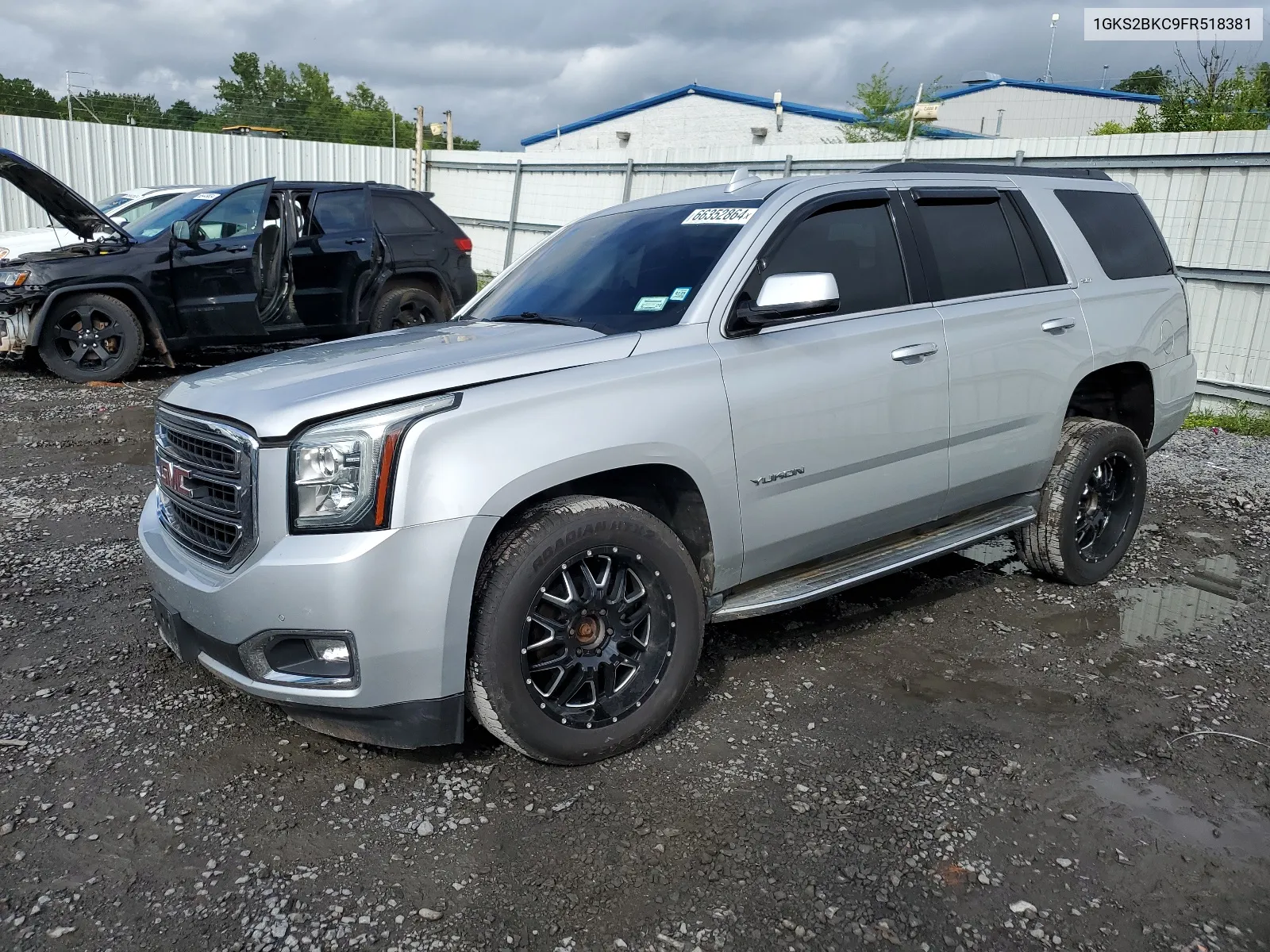 2015 GMC Yukon Slt VIN: 1GKS2BKC9FR518381 Lot: 66352864