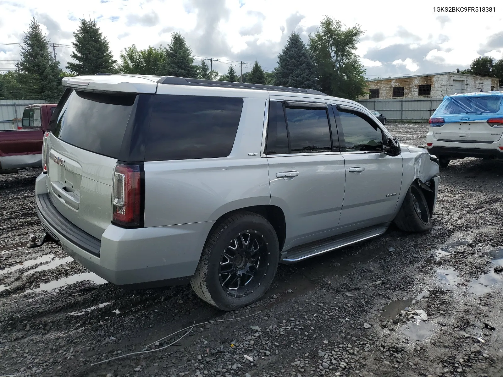 2015 GMC Yukon Slt VIN: 1GKS2BKC9FR518381 Lot: 66352864