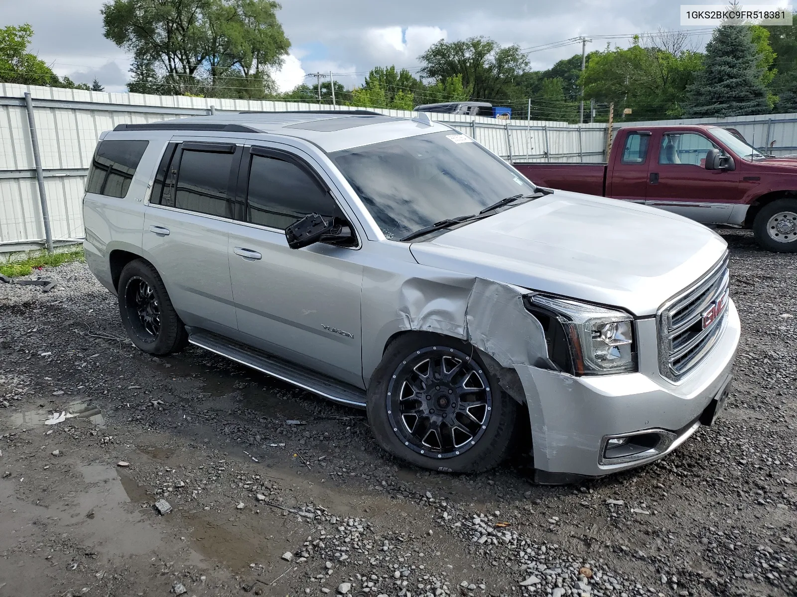 2015 GMC Yukon Slt VIN: 1GKS2BKC9FR518381 Lot: 66352864