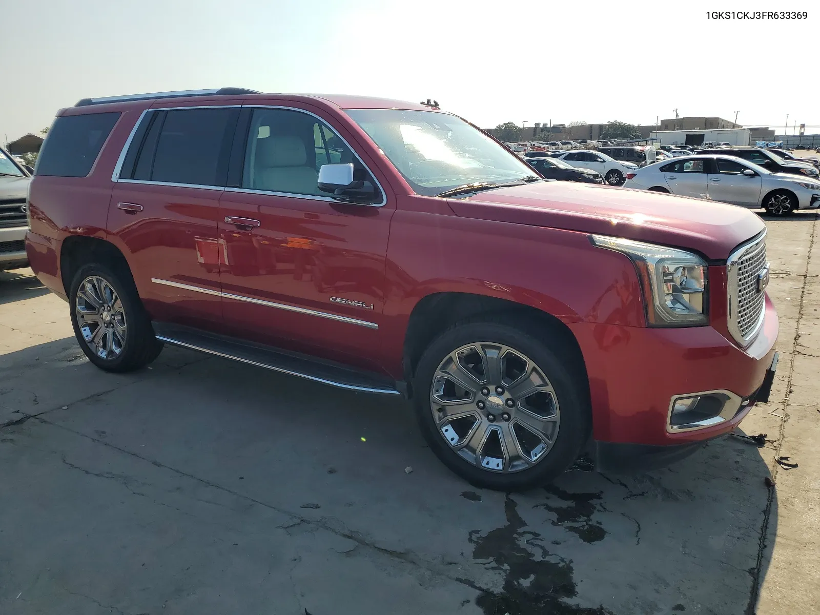 2015 GMC Yukon Denali VIN: 1GKS1CKJ3FR633369 Lot: 66425064