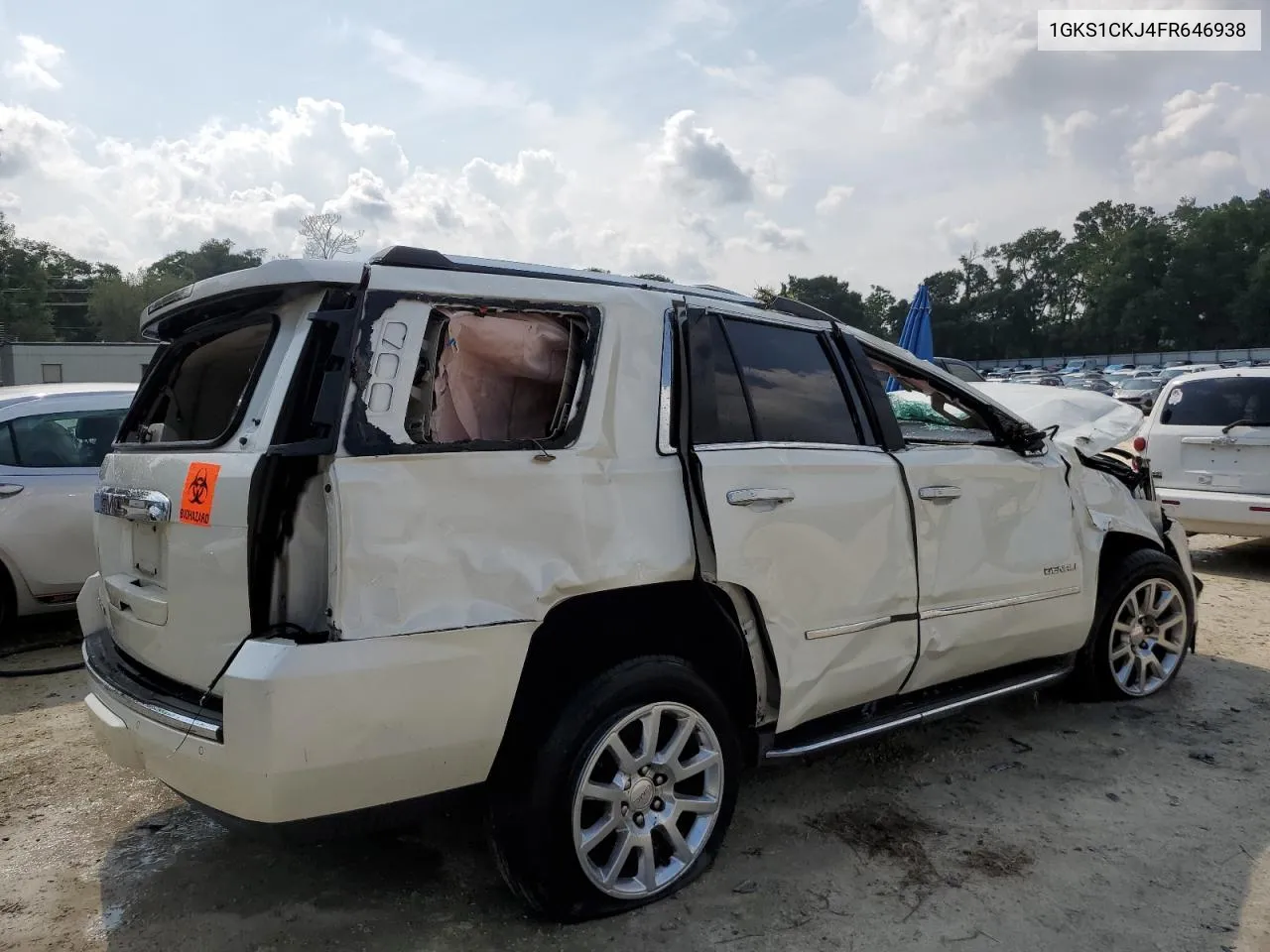 1GKS1CKJ4FR646938 2015 GMC Yukon Denali