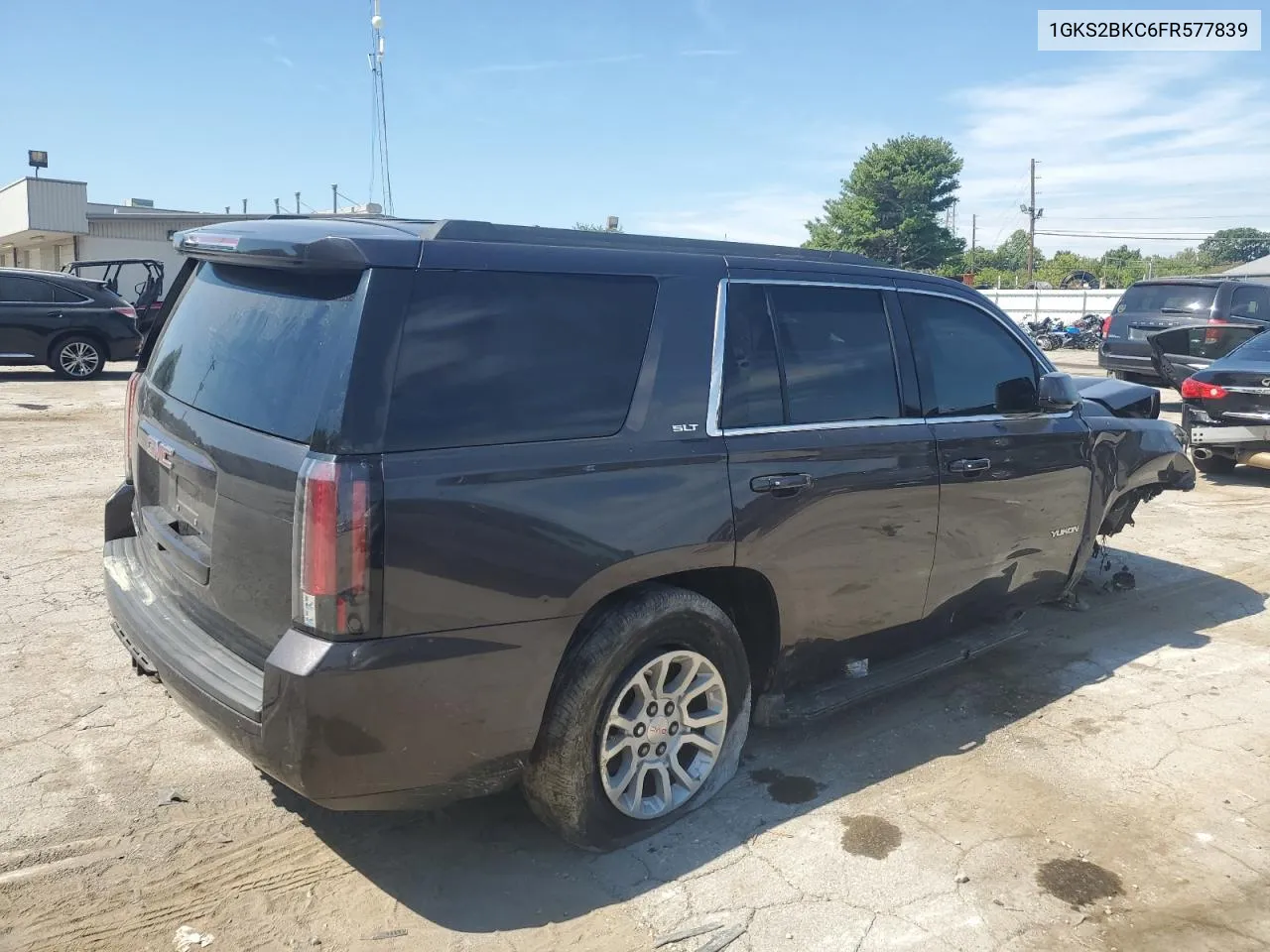 2015 GMC Yukon Slt VIN: 1GKS2BKC6FR577839 Lot: 66757904