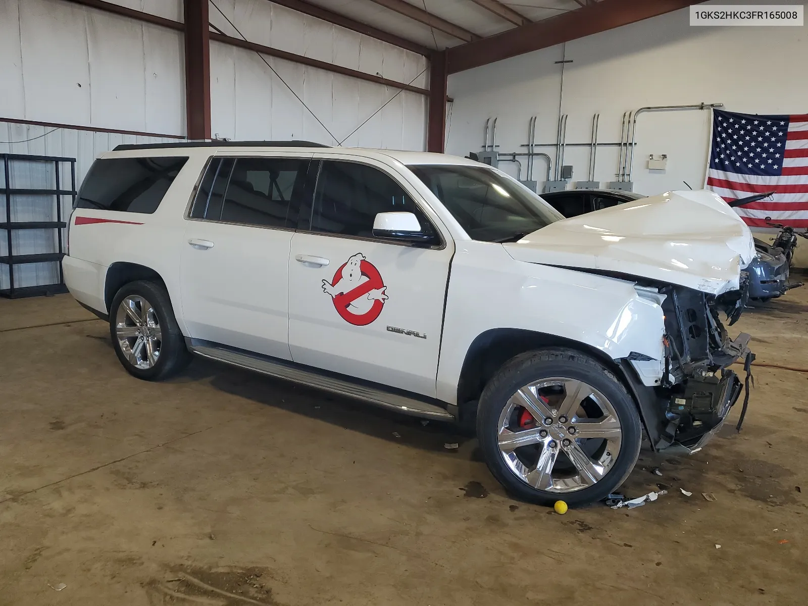 1GKS2HKC3FR165008 2015 GMC Yukon Xl K1500 Slt