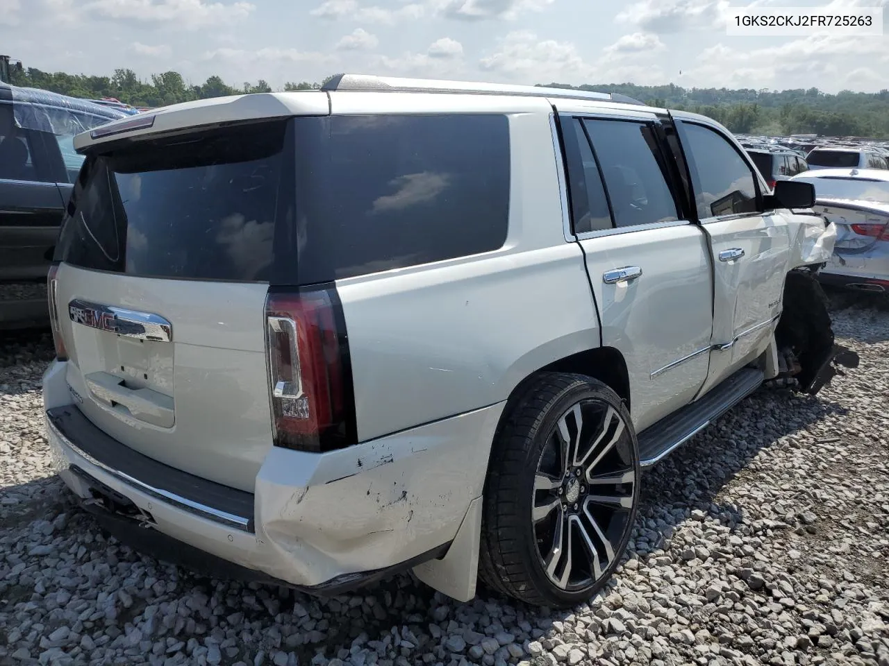 1GKS2CKJ2FR725263 2015 GMC Yukon Denali