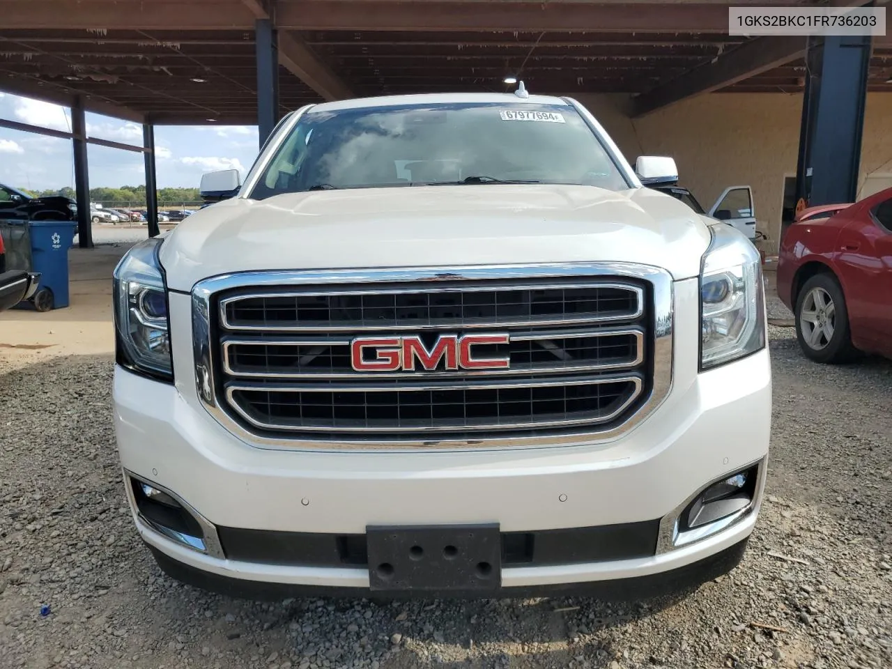 1GKS2BKC1FR736203 2015 GMC Yukon Slt