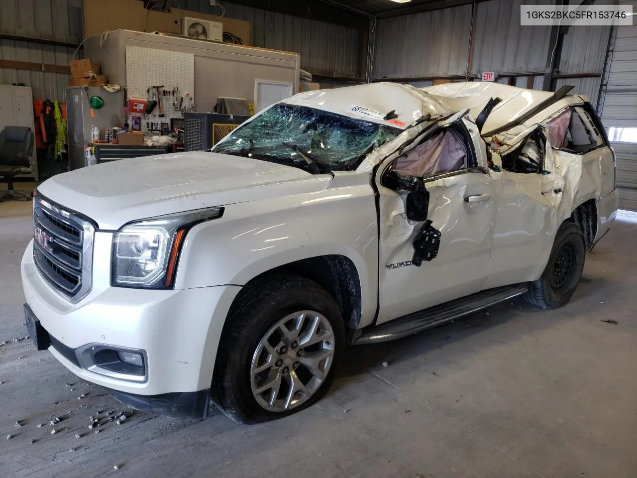 2015 GMC Yukon Slt VIN: 1GKS2BKC5FR153746 Lot: 68185214