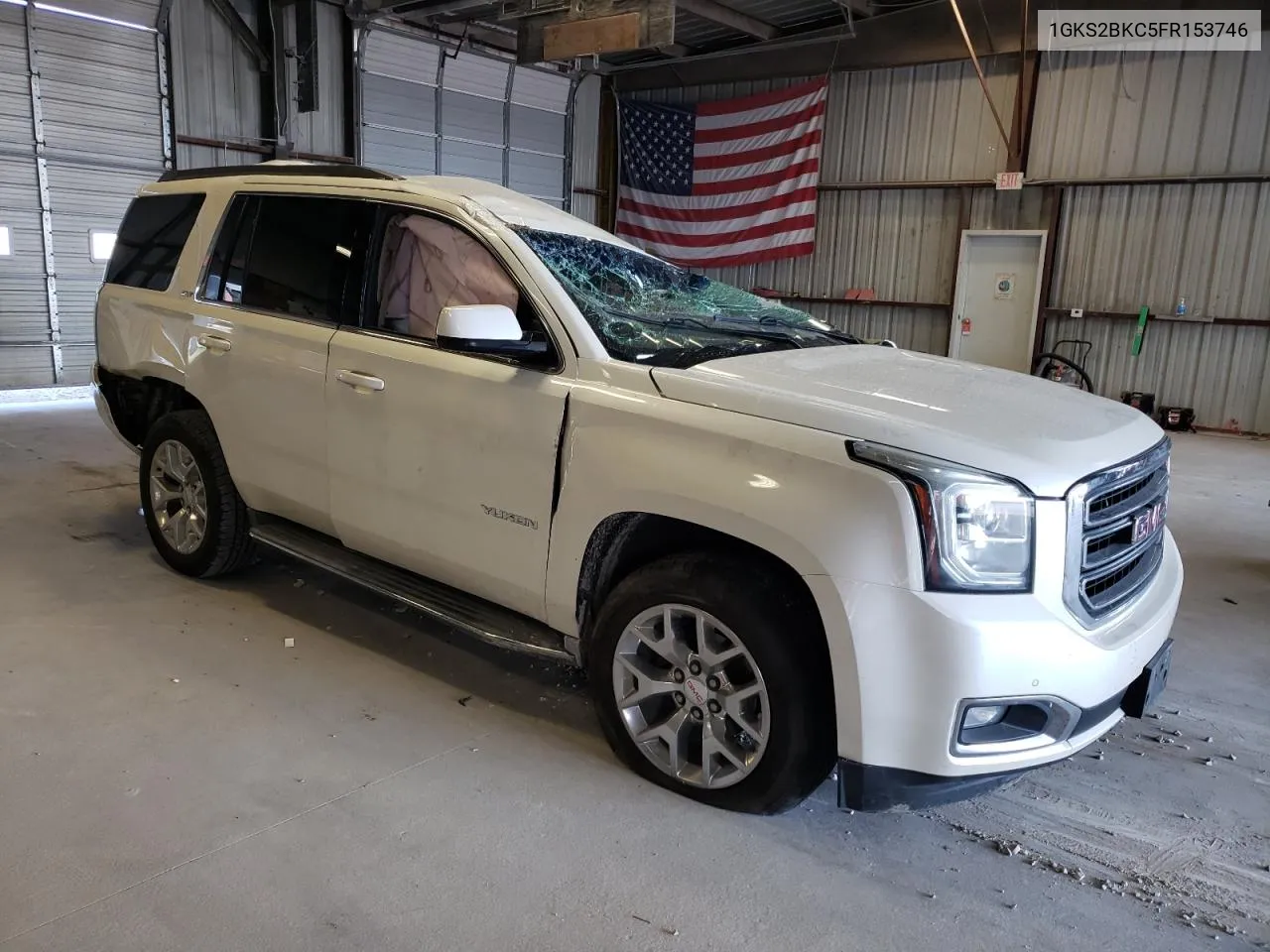 2015 GMC Yukon Slt VIN: 1GKS2BKC5FR153746 Lot: 68185214