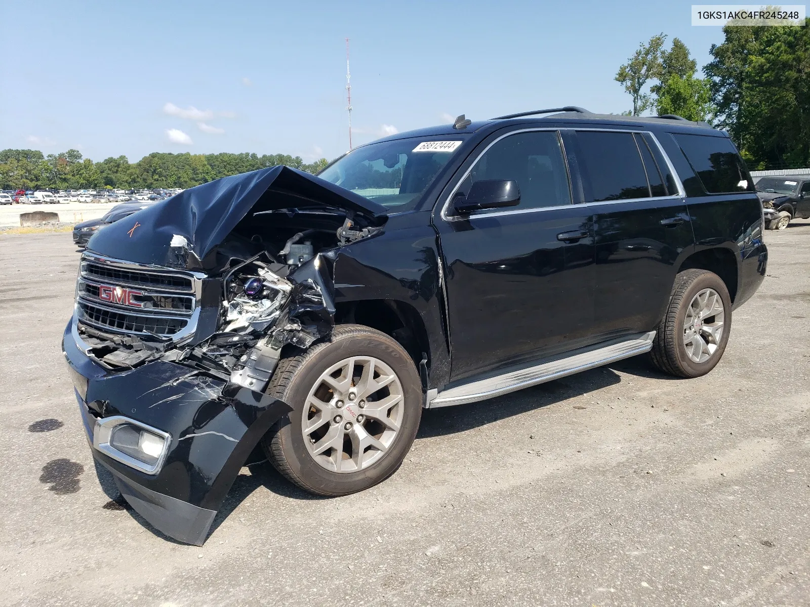 2015 GMC Yukon Sle VIN: 1GKS1AKC4FR245248 Lot: 68812444