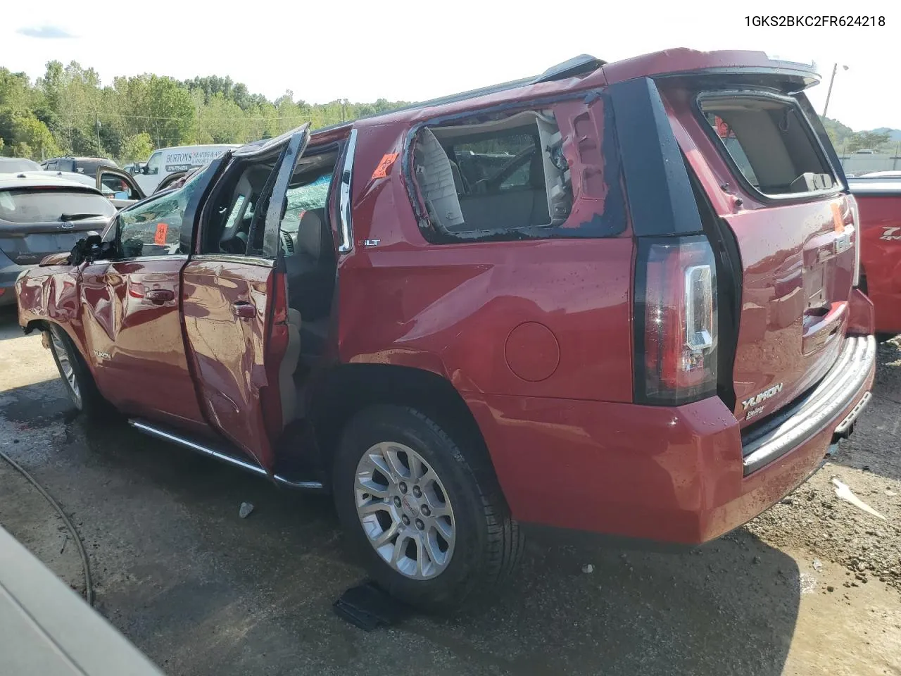 1GKS2BKC2FR624218 2015 GMC Yukon Slt