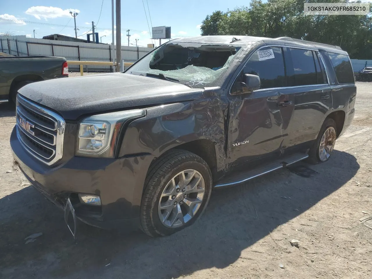 2015 GMC Yukon Sle VIN: 1GKS1AKC9FR685210 Lot: 69289354